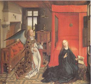 Rogier van der Weyden The Annunciation (mk05) Sweden oil painting art